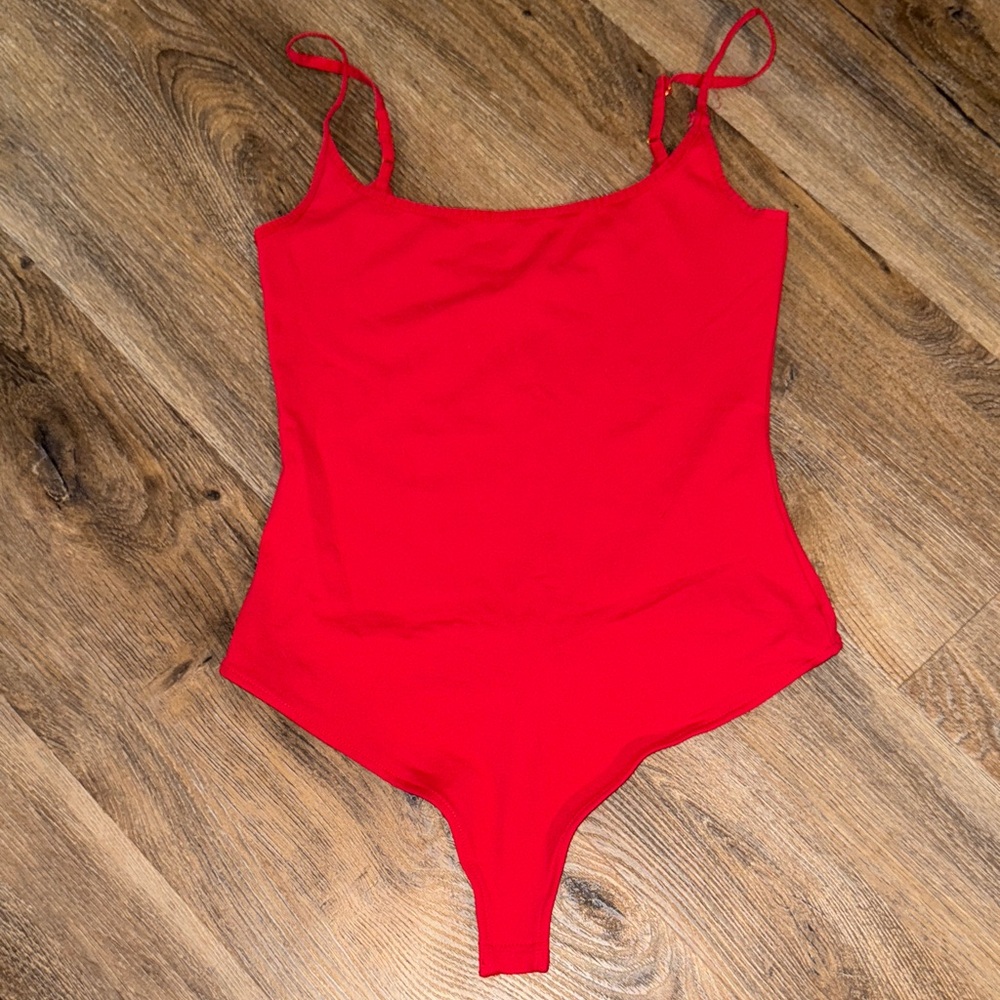 Red Women's Bodysuit